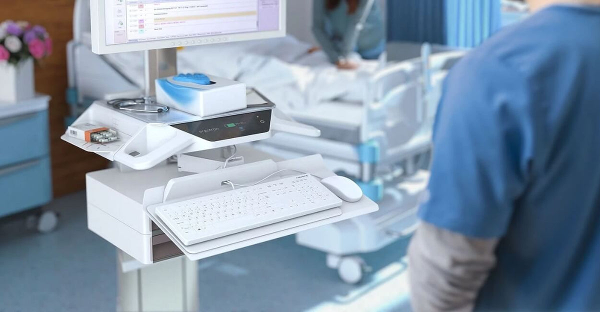 Hygienetastaturen und -mäuse von CHERRY – Perfekt für den medizinischen Bereich