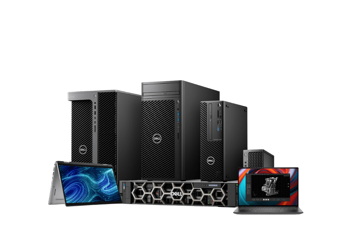 Dell PCs, Server und Notebooks