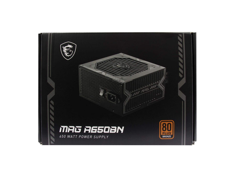 MSI Mag A650Bn Netzteil - PC-/Server Netzteil - 650 W