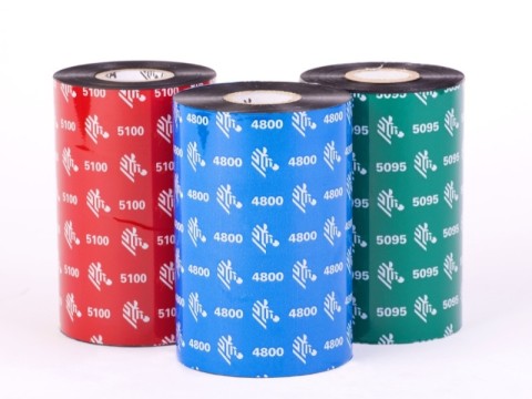 Zebra 5319 - 57 mm x 74 m - Thermotransfer-Farbband