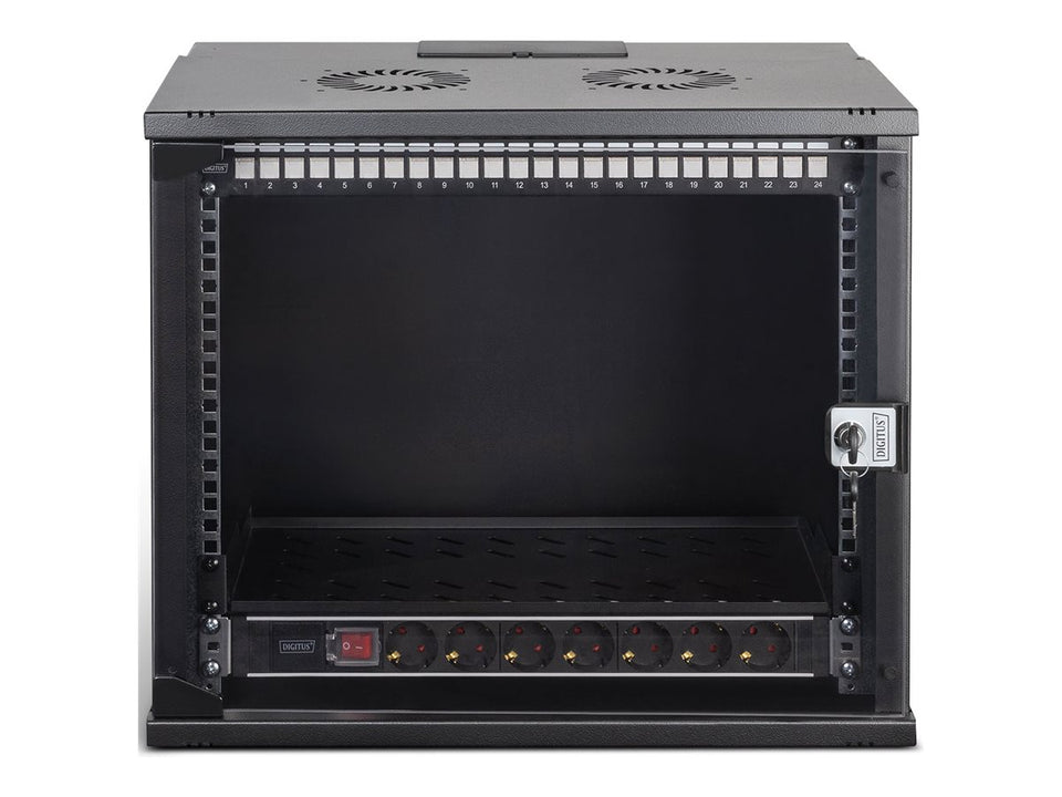 DIGITUS Netzwerk-Set SOHO Pro, 483 mm (19") - 9HE, 540 x 400 mm (B x T)
