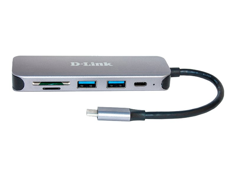 D-Link DUB-2325 - Hub - mit Kartenlesegerät