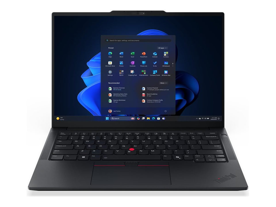Lenovo ThinkPad E14 Gen 8 21Y2 - AMD Ryzen AI 7 345 / 2 GHz - Win 11 Pro - Radeon 840M - 32 GB RAM - 1 TB SSD TCG Opal Encryption 2, NVMe - 35.6 cm (14")