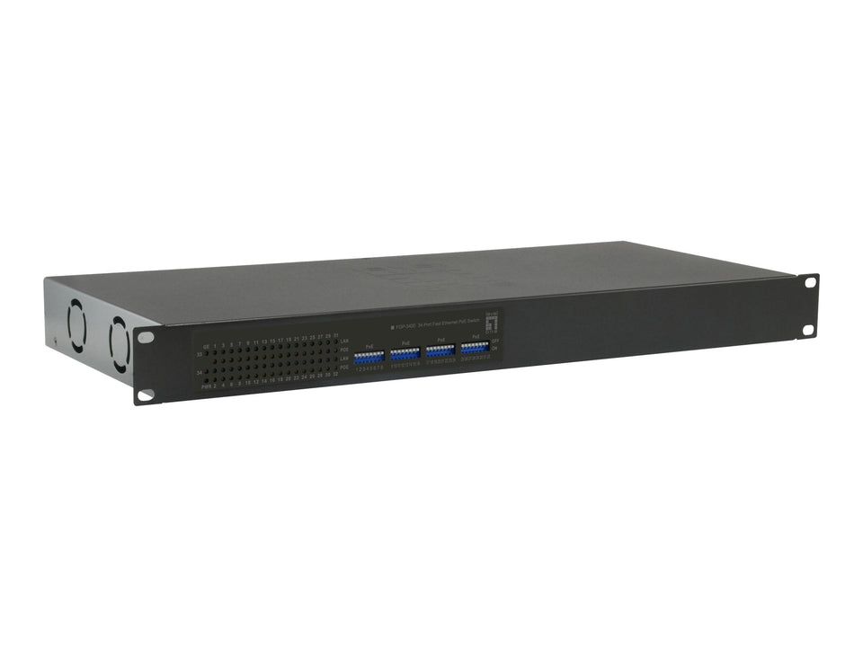 LevelOne FGP-3400W250 - Switch - 32 x 10/100 (PoE+)