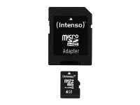 Intenso Class 10 - Flash-Speicherkarte (microSDHC/SD-Adapter