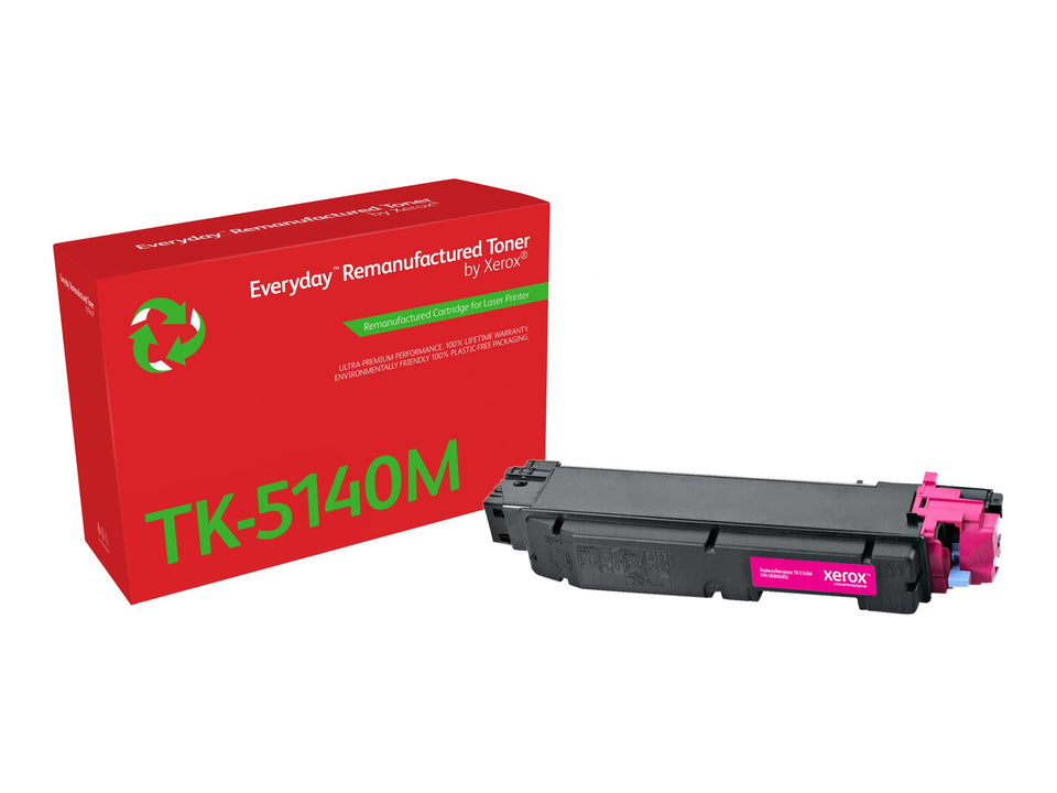 Xerox Everyday - Magenta - kompatibel - Box - wiederaufbereitet - Tonerpatrone (Alternative zu: Kyocera TK-5140M)