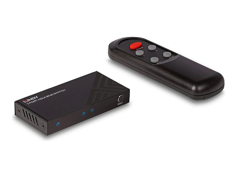 Lindy Video/Audio-Schalter - 8K60 - 2 x HDMI
