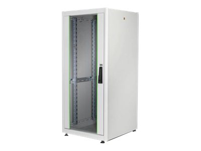 DIGITUS Professional Dynamic Basic Series DN-19 26U-6/6-D - Schrank Netzwerkschrank - Hellgrau, RAL 7035 - 26U - 48.3 cm (19")