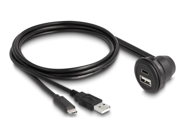 Delock USB-Kabel - USB, USB-C (M) zu USB, USB-C (W)