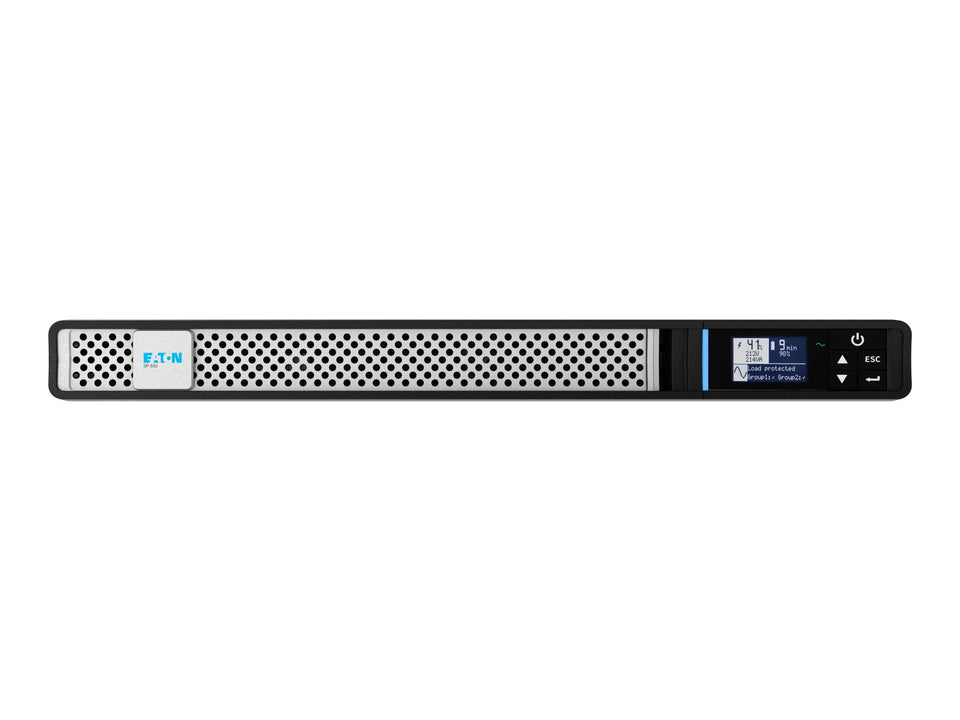 Eaton 5P Gen2 650i - USV (Rack - einbaufähig) - Wechselstrom 200/208/220/230/240 V - 520 watt - 650 VA - 1-phasig - 9 Ah - RS-232, USB - Ausgangsanschlüsse: 4 - 1U - 48.3 cm (19")