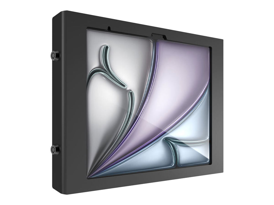 Compulocks iPad Air M2 & M3 13", Apex Secured Enclosure Wall Mount - Black - Gehäuse - für Tablett - Glasbefestigung, Raum - verriegelbar - hochwertiges Aluminium - Schwarz - Bildschirmgröße: 33.02 cm (13")