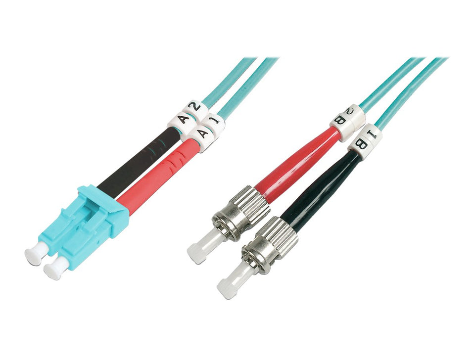 DIGITUS LWL Multimode OM 3 Patchkabel, LC / SC