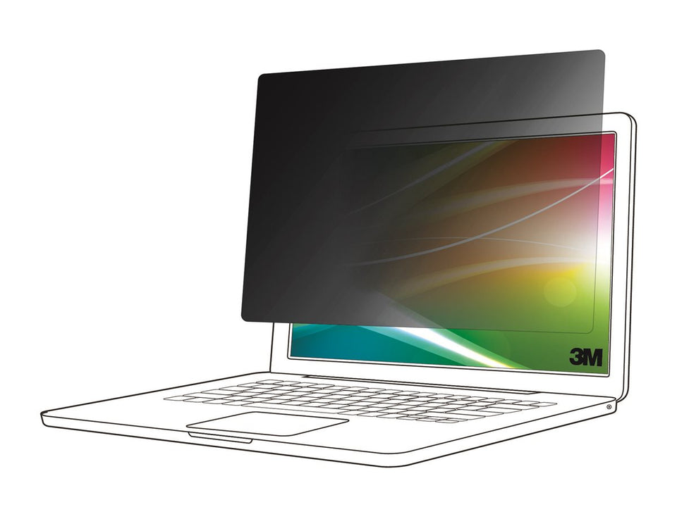 3M Bright Screen Privacy Filter - Blickschutzfilter für Notebook - heller Bildschirm, 16:10 - klebend - 43.2 cm (17")
