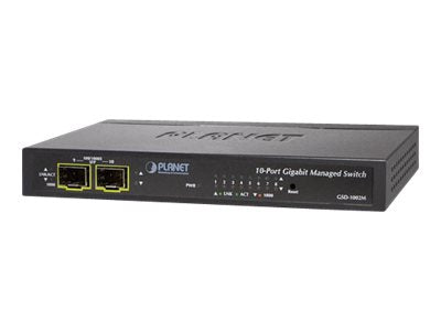 Planet GSD-1002M - Switch - managed - 8 x 10/100/1000