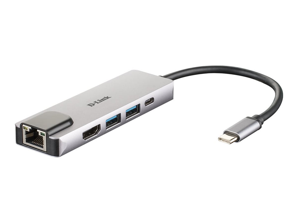 D-Link DUB-M520 - Dockingstation - USB-C / Thunderbolt