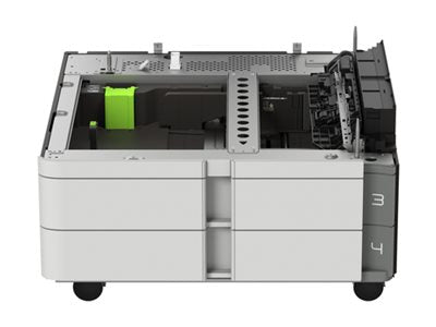 Lexmark Medienfach / Zuführung - 1100 Blätter in 2 Schubladen (Trays)