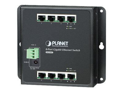 Planet WGS-803 - Switch - unmanaged + 8 x 10/100/1000