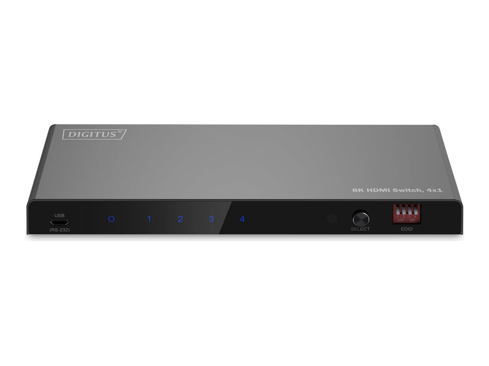 DIGITUS 8K HDMI Switch, 4x1