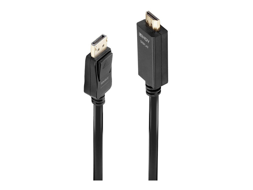 Lindy Adapterkabel - DisplayPort männlich eingerastet