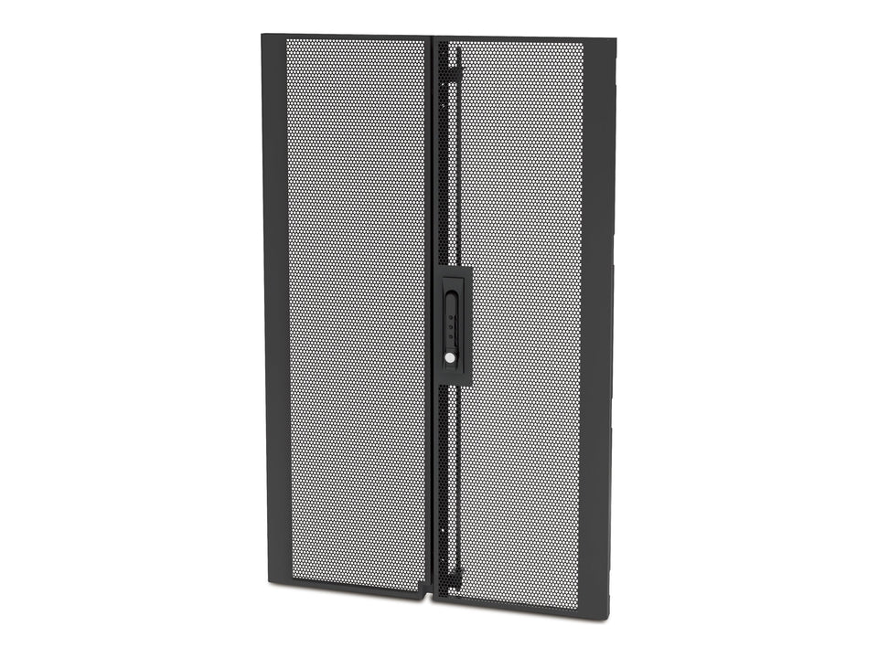 APC Rack-Tür - Schwarz - 20U - für NetShelter