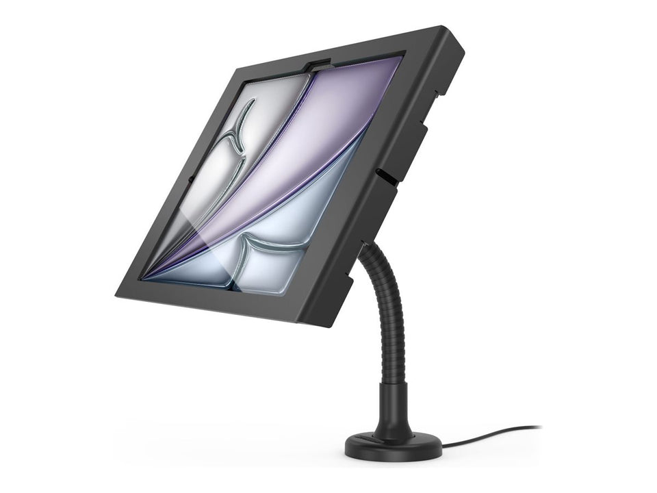 Compulocks iPad Air M2 & M3 13", Apex Enclosure Flex Arm Mount - Black - Befestigungskit (Gehäuse, Aufstellung)
