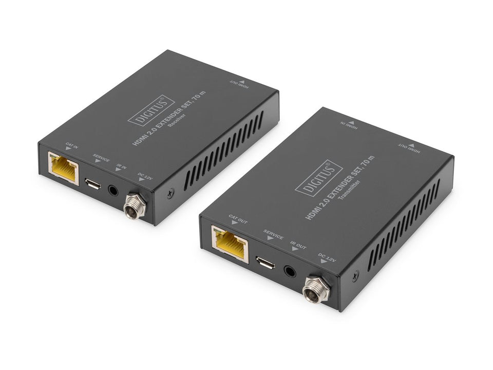 DIGITUS HDMI Extender Set, 4K/60Hz, 70 m