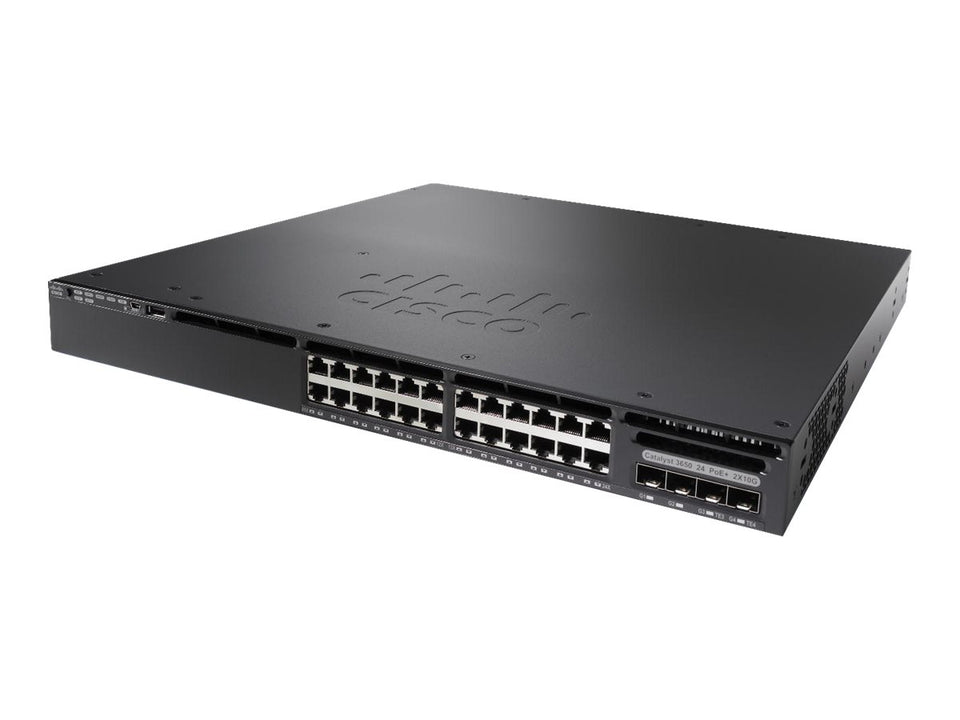 Cisco Catalyst 3650-24PS-E - Switch - L3 - managed - 24 x 10/100/1000 (PoE+)