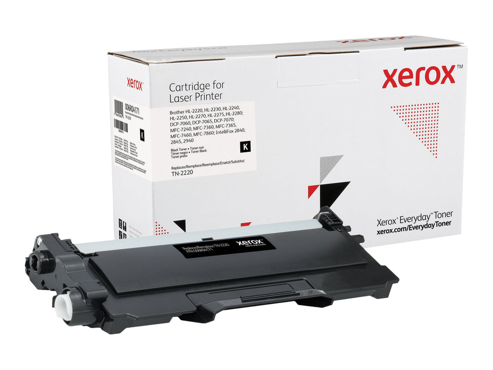 Xerox Everyday - Schwarz - kompatibel - Tonerpatrone (Alternative zu: Brother TN2220)