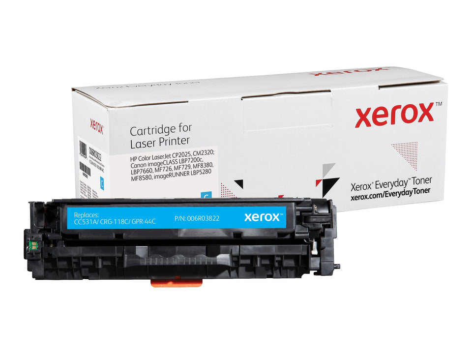 Xerox Everyday - Cyan - kompatibel - Tonerpatrone (Alternative zu: Canon CRG-118C, Canon GPR-44C, HP CC531A)