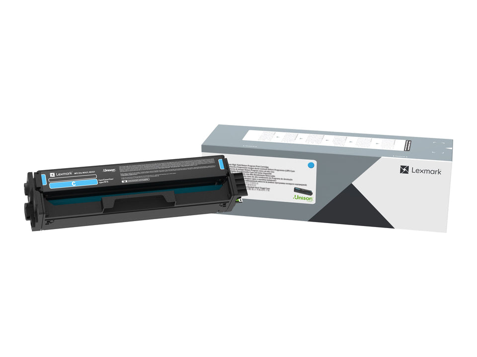 Lexmark Cyan - original - Tonerpatrone - für