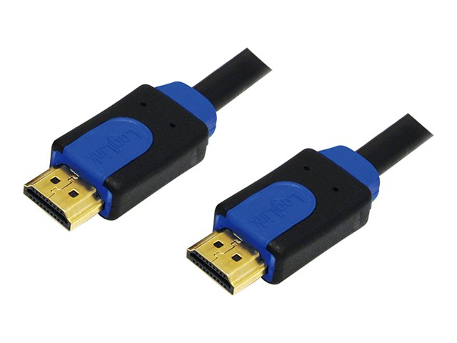 LogiLink HDMI-Kabel mit Ethernet - HDMI männlich