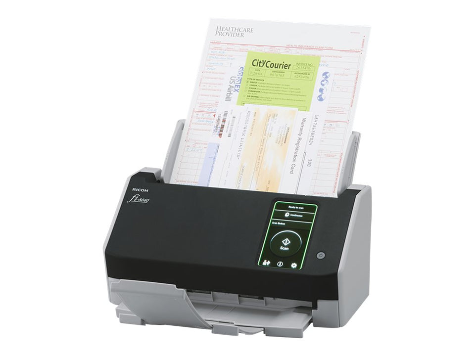 Ricoh fi-8040 - Dokumentenscanner - Dual-CIS - Duplex - 216 x 355.6 mm - 600 dpi x 600 dpi - bis zu 40 Seiten/Min. (einfarbig)