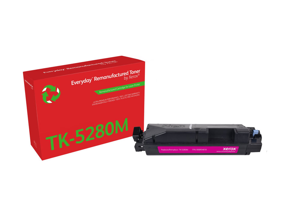 Xerox Everyday - Magenta - kompatibel - Box - wiederaufbereitet - Tonerpatrone (Alternative zu: Kyocera TK-5280M)
