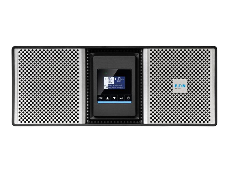 Eaton 9PX G2 9PX8KIRTNG2 - USV (in Rack montierbar/extern) - Wechselstrom 200/208/220/230/240 V - 8000 Watt - 8000 VA - 1-phasig - 9 Ah - Ethernet 10/100/1000, RS-232, USB - Ausgangsanschlüsse: 17 - PFC - 4U - 48.3 cm (19")