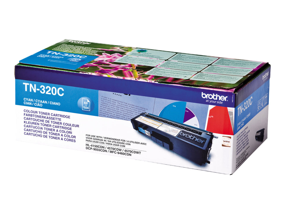 Brother TN320C - Cyan - original - Tonerpatrone