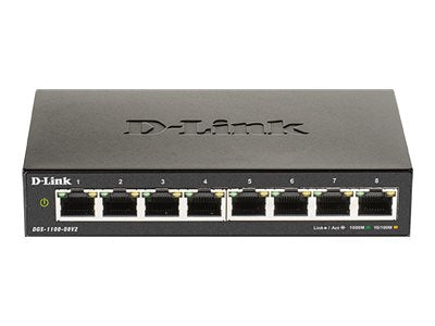 D-Link DGS 1100-08V2 - Switch - Smart - 8 x 10/100/1000