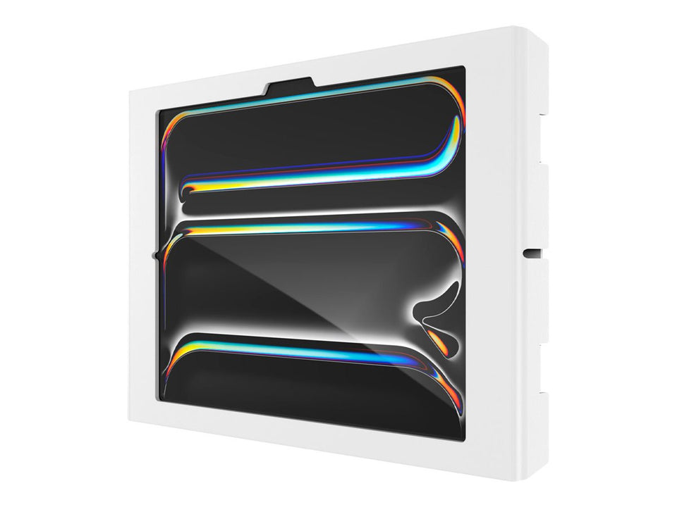 Compulocks iPad Pro M4 13" (2024), Apex Secured Enclosure Wall Mount - Gehäuse - für Tablett - gesichert - verriegelbar - Metallrahmen - weiß - Bildschirmgröße: 33.02 cm (13")