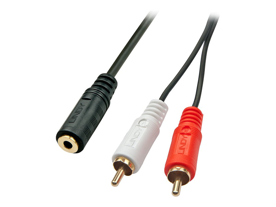 Lindy Premium - Audio-Adapter - 0.08 mm² - mini-phone