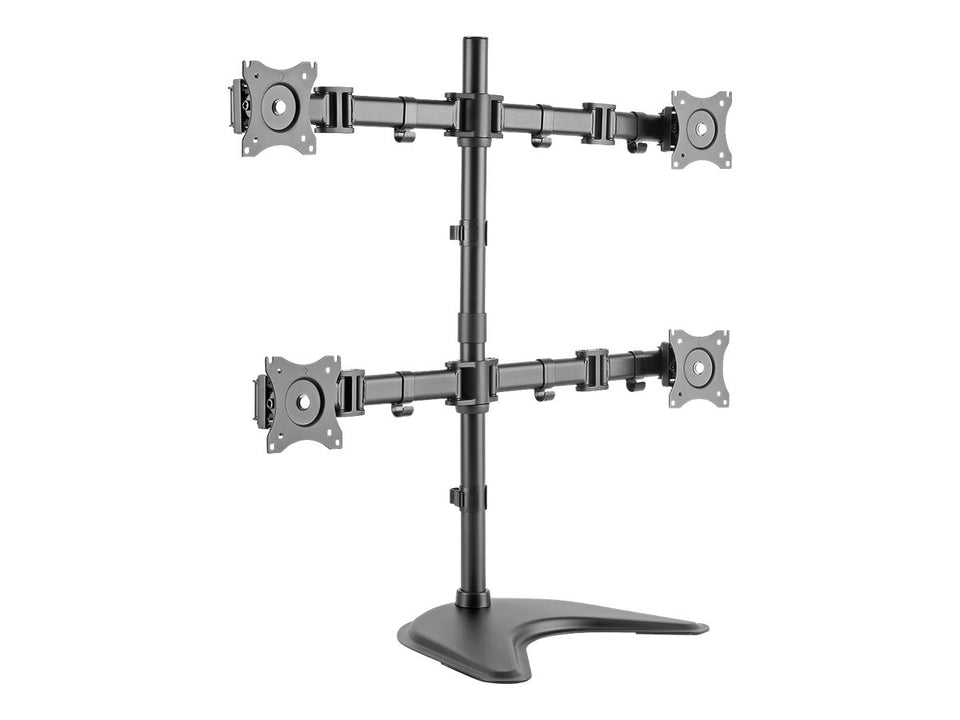 DIGITUS Quad Monitorhalterung, 4x 27", 4x 8 kg