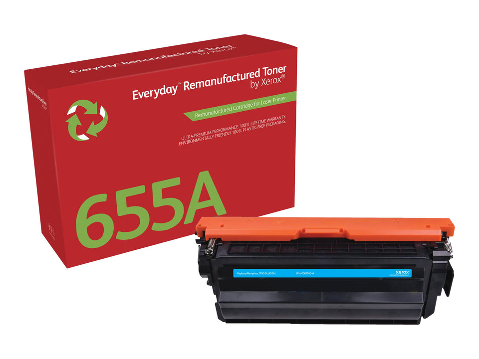 Xerox Everyday - Cyan - kompatibel - Tonerpatrone (Alternative zu: HP 655A, HP CF451A)