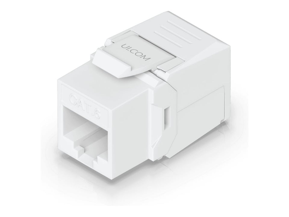 Ubiquiti Modulare Eingabe - oberflächenbündig montierbar - CAT 6 (Packung mit 12)