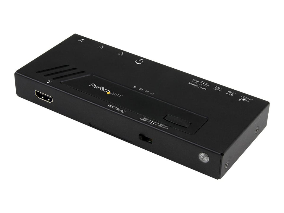 StarTech.com Startech 4 Port HDMI automatischer Video Switch