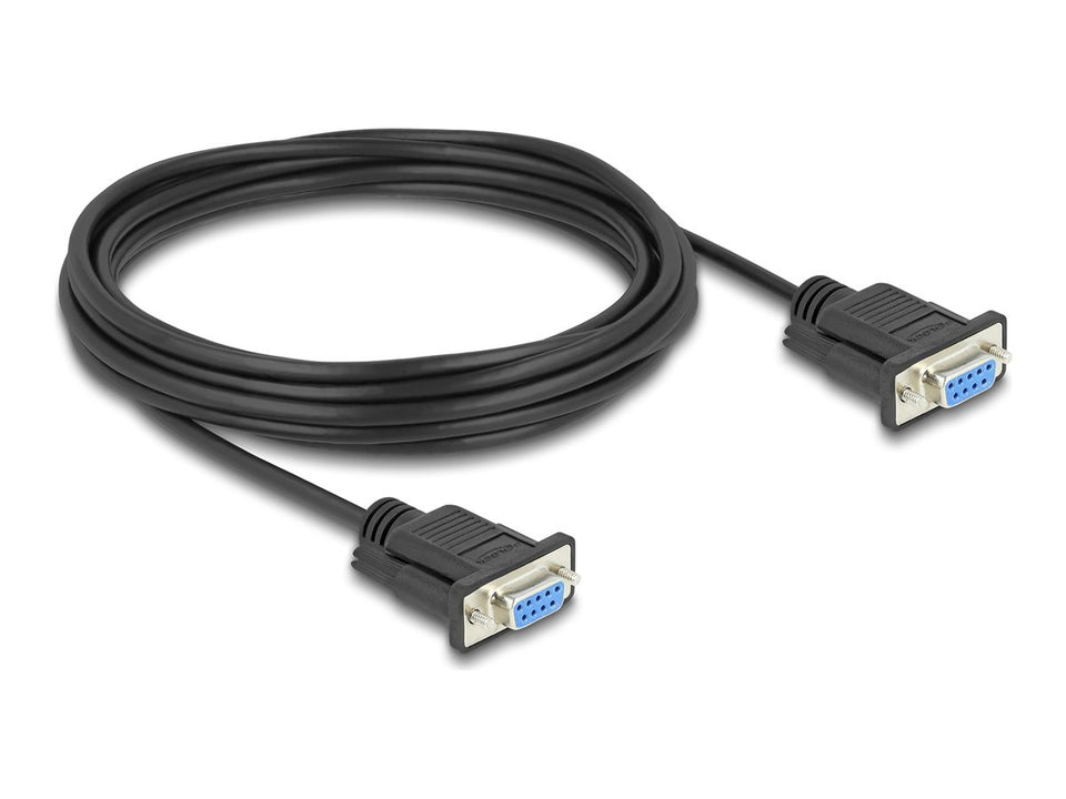 Delock Kabel seriell - DB-9 (W) zu DB-9 (W)