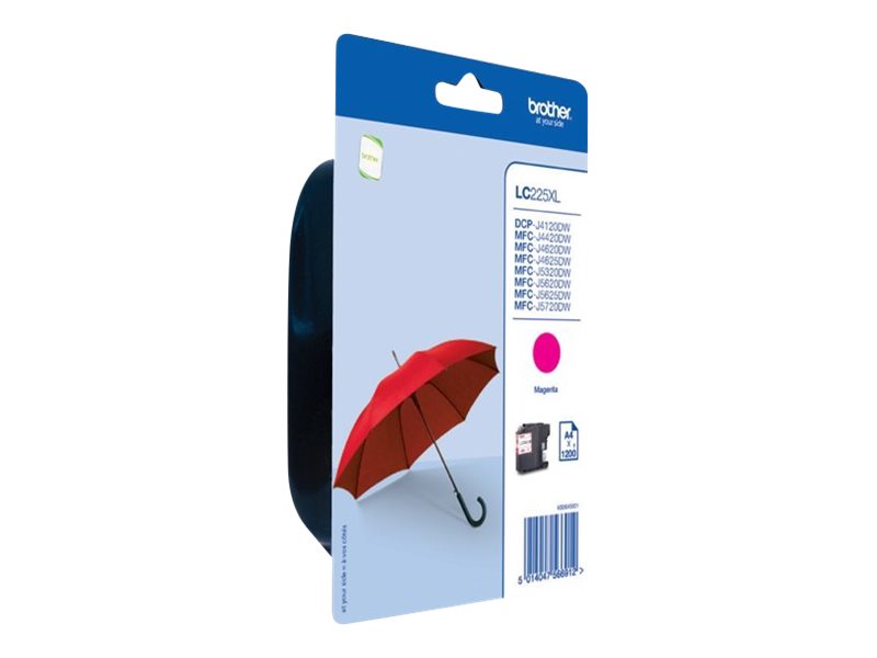 Brother LC225XLM - Magenta - original - Tintenpatrone