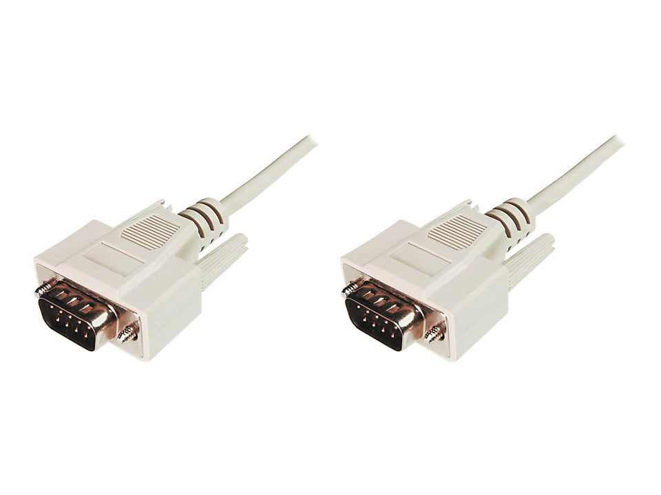 DIGITUS Datentransfer Anschlusskabel, D-Sub9/St - D-Sub9/St