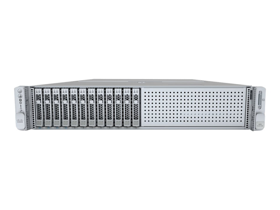 Cisco UCS C240 M6 SFF Rack Server - Server - Rack-Montage - 2U - zweiweg - keine CPU - RAM 0 GB - SATA/SAS/PCI Express - Hot-Swap 6.4 cm (2.5")