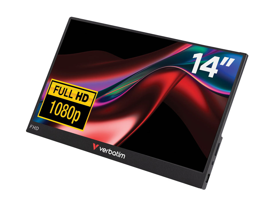 Verbatim PMT-14 - LED-Monitor - 35.6 cm (14")