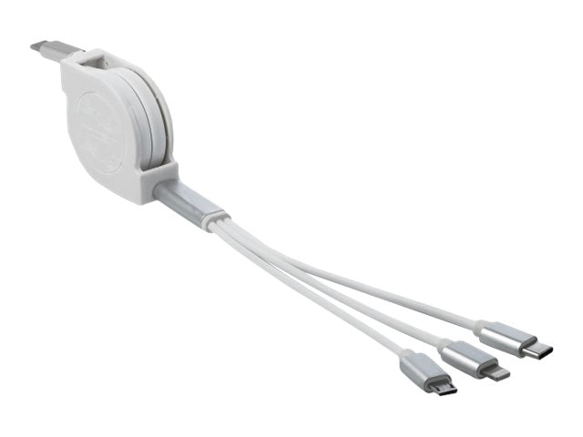Delock Kabel nur zum Laden - 24 pin USB-C männlich zu Micro-USB Typ B, Lightning, 24 pin USB-C männlich