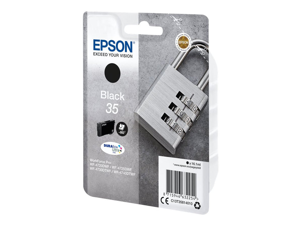 Epson 35 - 16.1 ml - Schwarz - original - Blisterverpackung