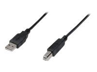 DIGITUS USB-A  USB-B Anschlusskabel, 1m
